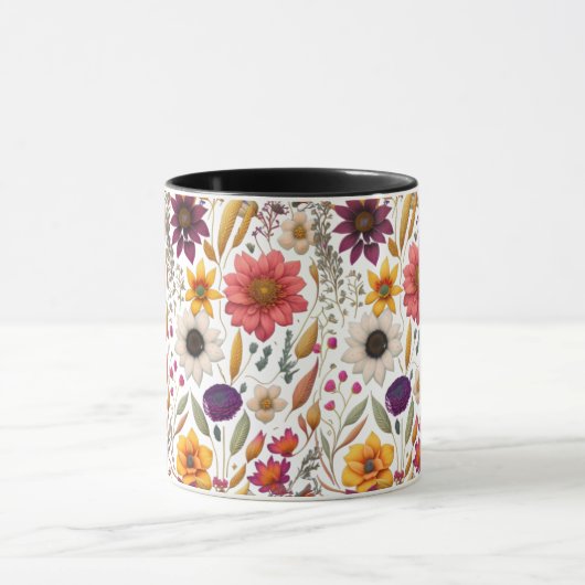 "Tranquil Forest: keramische Mok" Mok (Midden)