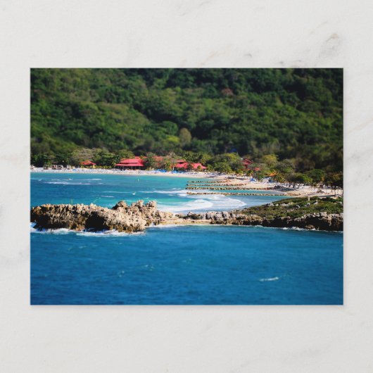 Tranquil Island Paradise Labadee Haiti Briefkaart (Voorkant)