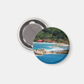 Tranquil Island Paradise Labadee Haiti Magneet (Voorkant / Achterkant)