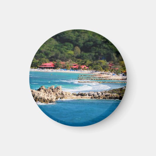 Tranquil Island Paradise Labadee Haiti Magneet (Voorkant)