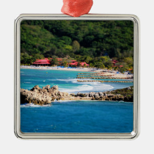 Tranquil Island Paradise Labadee Haiti Metalen Ornament