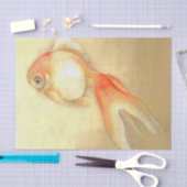 Tranquil Japanse goudvis Tissuepapier (Craft)