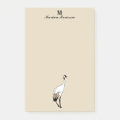 Tranquil Japanse kranen & Gingko laat persoonlijk Post-it® Notes (Voorkant)