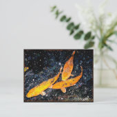 Tranquil Koi Pond Briefkaart (Staand voorkant)