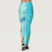 Tranquil Koi Pond Leggings (Dos)