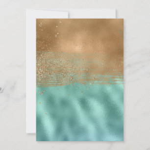 Tranquil Lagoon Colorful Abstract Patroon Bedankkaart