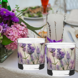 Tranquil Lavendel Fields Whiskey Bril Whisky Glas