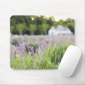 Tranquil Lavendel veld Muismat (Met muis)