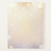 Tranquil Lotus Hardcover Daily Planner (Achterkant)
