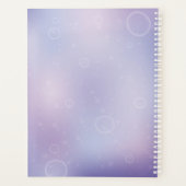 Tranquil Lotus Hardcover Daily Planner (Achterkant)