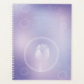 Tranquil Lotus Hardcover Daily Planner (Voorkant)