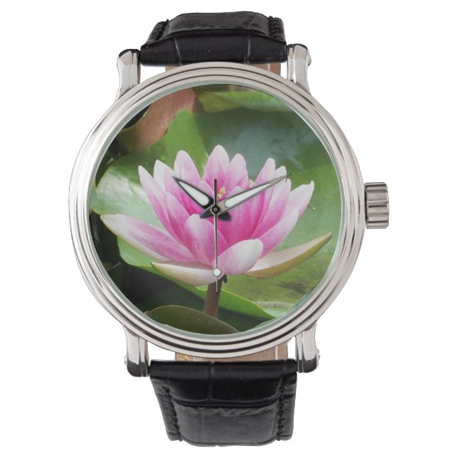 Tranquil Lotus Horloge (Voorkant)