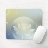 Tranquil Lotus Mouse Pad Muismat (Met muis)