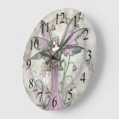 Tranquil Moon Fairy Fantasy Wall klok (Hoek)