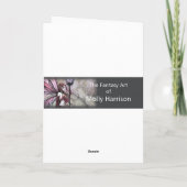 Tranquil Moon Fairy Wenskaart Kaart (Achterkant)