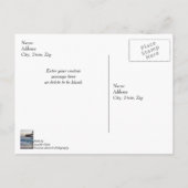 Tranquil nieuwjaar briefkaart (Achterkant)