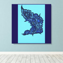 Tranquil Oasis Canvas Afdruk