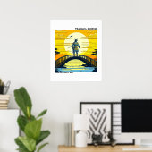 Tranquil Sunrise Poster (Thuiskantoor)