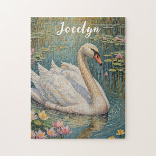 Tranquil Swan Serenade Legpuzzel