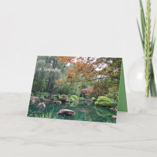 Tranquil Sympathy Card Kaart