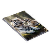 Tranquil Tiger Notebook – Elegant Animal Journal (Côté Droit)