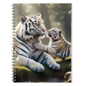Tranquil Tiger Notebook – Elegant Animal Journal (Devant)