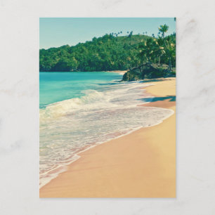 Tranquil Tropical Island Beach Briefkaart