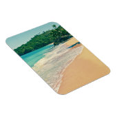 Tranquil Tropical Island Beach Magneet (Rechterzijde)