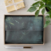 Tranquil Tropical Landscape with Elephant Tissuepapier (Geschenk)