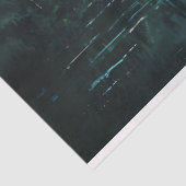 Tranquil Tropical Landscape with Elephant Tissuepapier (Detail)