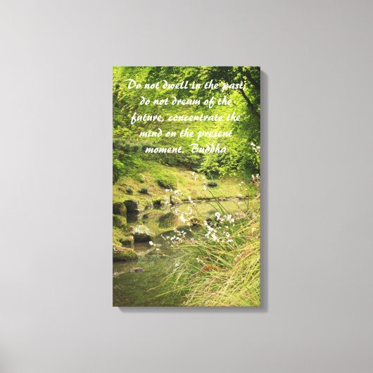 Tranquil vijver canvas print (Voorkant)