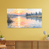 Tranquil Waters Canvas Afdruk (Insitu (Woonkamer))