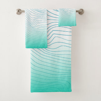 Tranquil Wave Flow Bad Handdoek