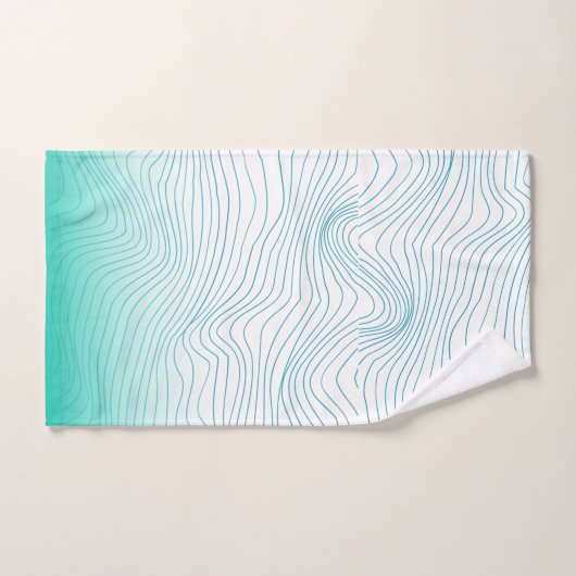 Tranquil Wave Flow Bad Handdoek (Handdoek)