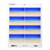 TranquilAdresetiketten Etiket (Full Sheet)