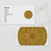 Tranquilité - le bouddhiste zen a inspiré le carte (Devant / Derrière)