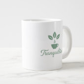 Tranquilitea Funny Calm Tea Lover Extra Grote Beker (Voorkant rechts)