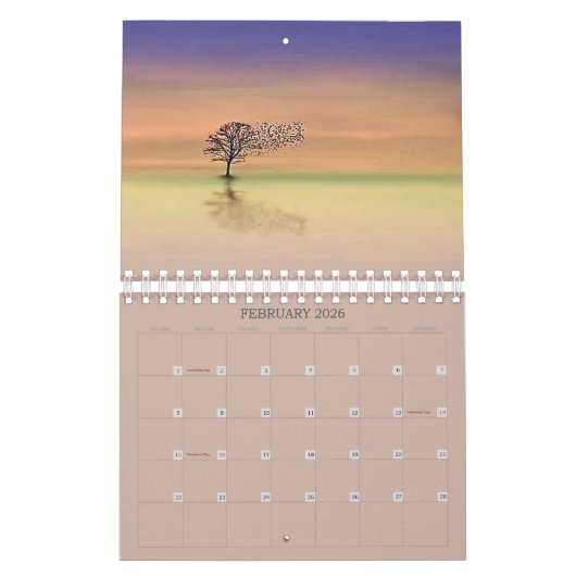 Tranquiliteit Kalender (Feb 2026)