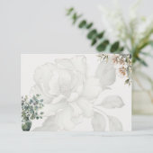 Tranquility Basic Blank Recept Kaart (Staand voorkant)