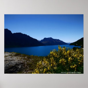 Tranquility Blues South Island, Nieuw-Zeelands Pos Poster