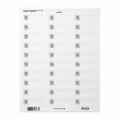 Tranquility Palm Tree Labels (Full Sheet)