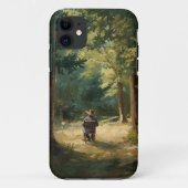 Tranquille Retraite Forêt Coque Mobile (Dos)