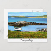 Tranquillité - Carte postale (Devant / Derrière)