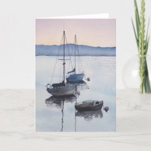 Tranquillité dans la carte de baie