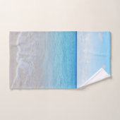 Tranquillité dans l'océan des Caraïbes 13 (Serviette à main)