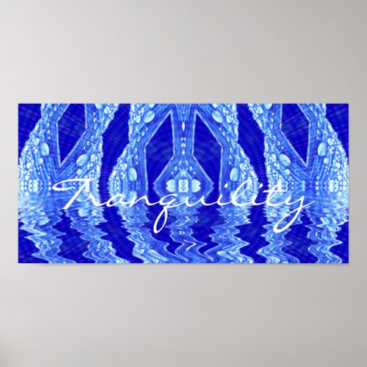 Tranquilliteit Poster (Voorkant)