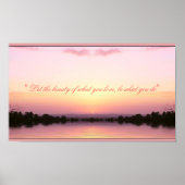 Tranquipink Poster (Voorkant)