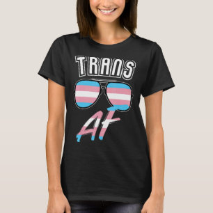 Trans AF Transgender Zonnebril FTM LGBTQ PRI T-shirt