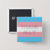 Trans Ally Button (Voorkant /achterkant)