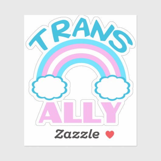 Trans Ally Sticker (Vel)